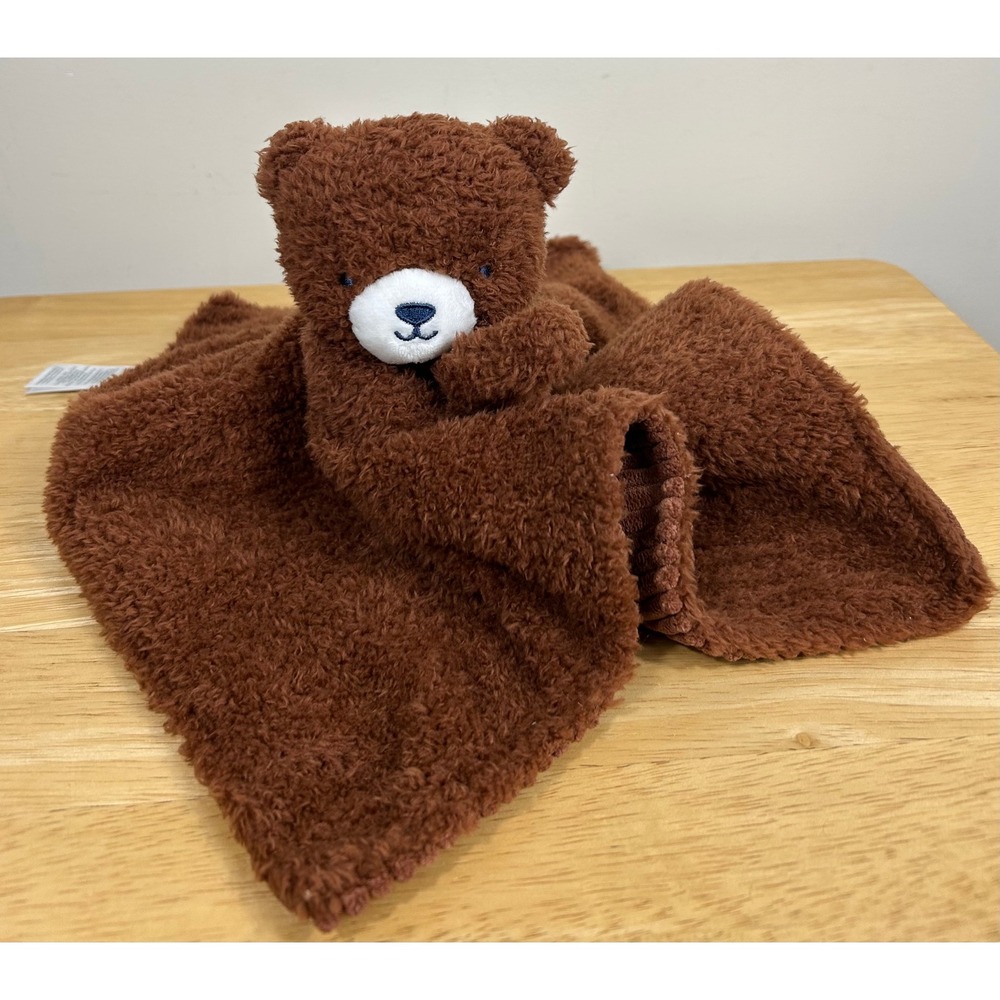 Carter's Just One You Brown Bear Blanket Security Lovey Sherpa Corduroy 2024